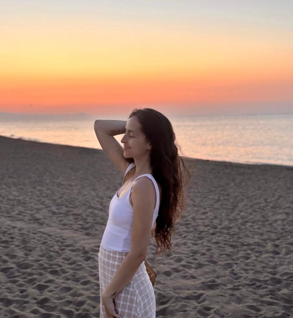 profesora de yoga Isa Salinero
